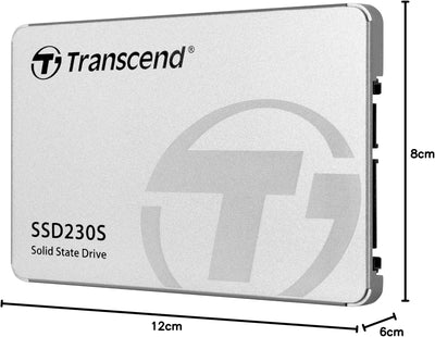 Transcend 256GB SATA III 6Gb/s interne 2.5” SSD (HDD) für Aufrüstung von Desktop-PCs, Laptops, Noteb