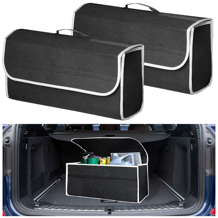 Auto Kofferraum Organizer, Rutschfester & Faltbarer Filz-Organizer, Kfz Box Kofferraum Toolbag Geeig