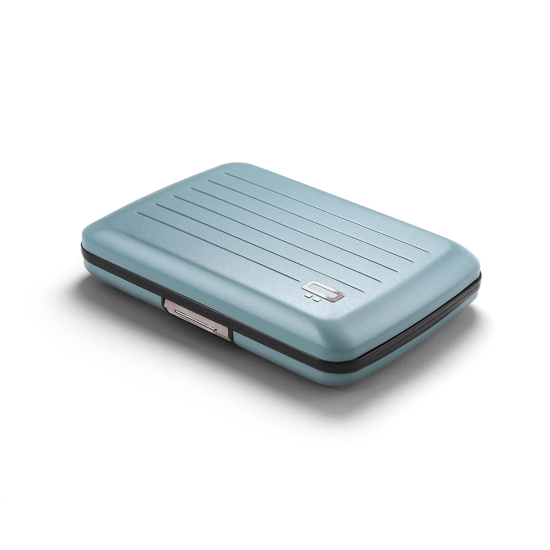 Ögon Smart Wallets - Stockholm V2 Aluminium Geldbörse - Metallverschluss - RFID Blockierung Kartenet