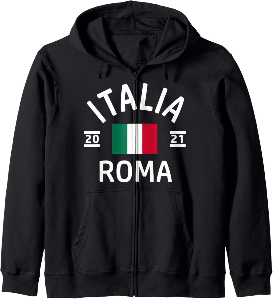 Italienische Flagge - Italienische Abstammung - Rom Italien Kapuzenjacke