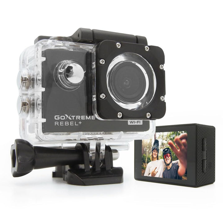 GoXtreme Rebel+ Action Kamera (Full HD, 2"/5cm Display, WiFi, Wasserfestes Gehäuse)