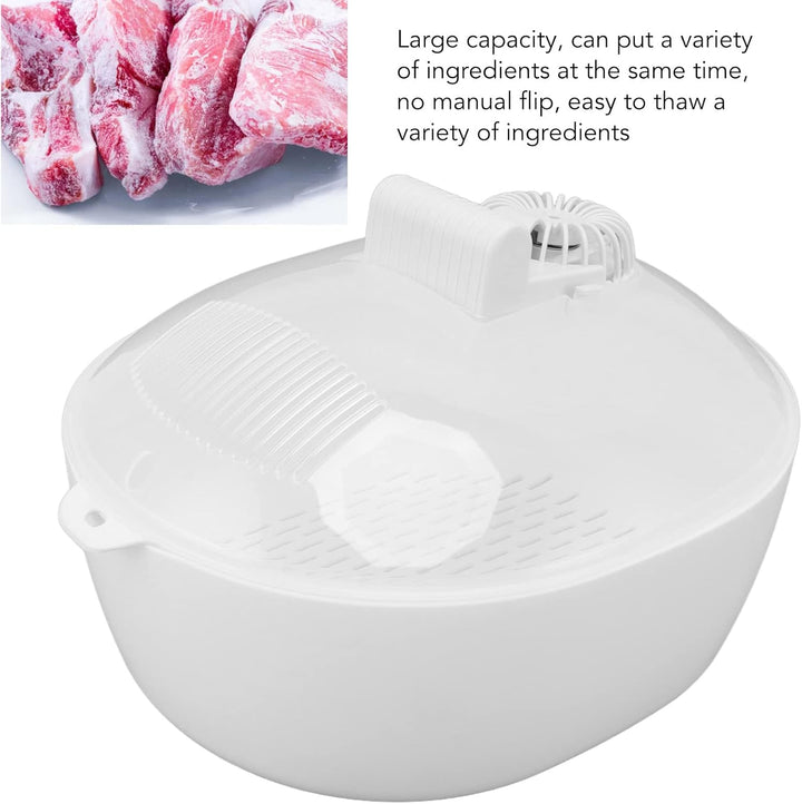 Auftaukorb für Gefrorenes Fleisch, Auftaugerät Zum Schnellen Auftauen von Gefrorenen Lebensmitteln,