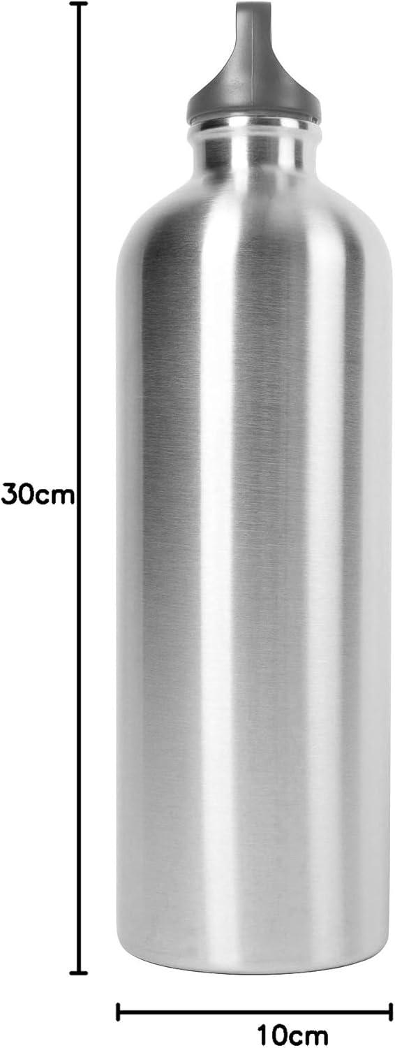 Tatonka Trinkflasche Stainless Steel Bottle - Unzerbrechliche Flasche aus Edelstahl - schadstofffrei