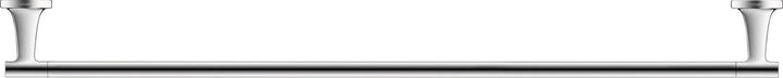 Duravit Badetuchhalter Starck T, einarmig, Wandmontage, 81 cm, Chrom Badetuchhalter 81 cm Chrom, Bad