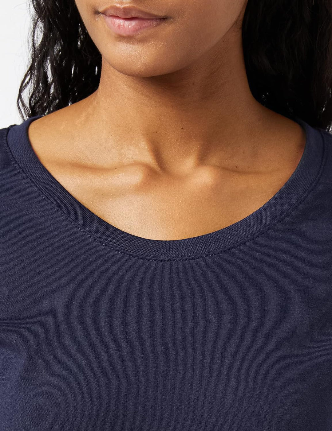 berydale Damen T-Shirt mit Rundhalsausschnitt aus 100% Baumwolle im Multipack XS Dunkelblau (3er Pac