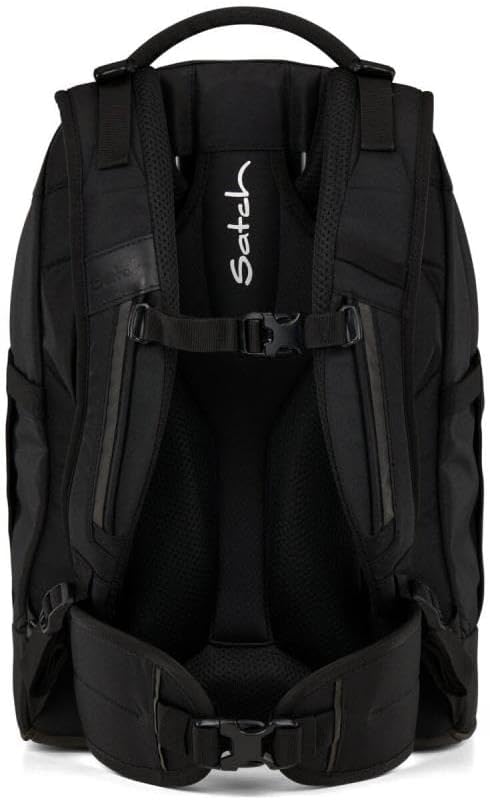 Satch pack Nordic Skandi Edition Schulrucksack Set 2tlg. inkl. Schlamperbox (Nordic Black), Nordic B