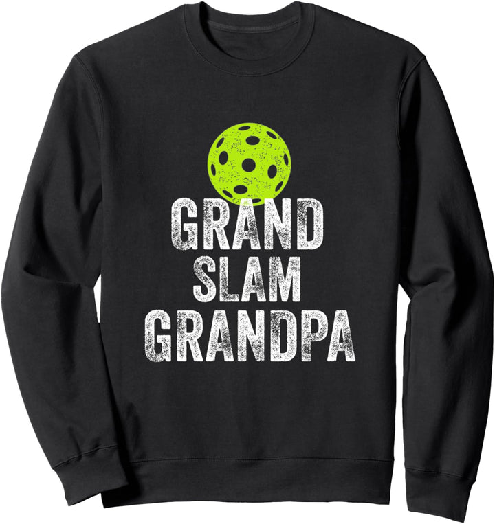 Grand Slam Grandpa Funny Pickleball Sweatshirt