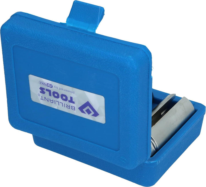 BRILLIANT TOOLS BT601000 Lambdasonden-Stecknuss-Satz | 5-tlg. [Powered by KS TOOLS]