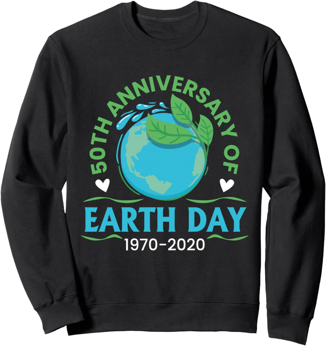 Tag der Erde Jeden Tag 50. Jahrestag Tag der Erde Sweatshirt