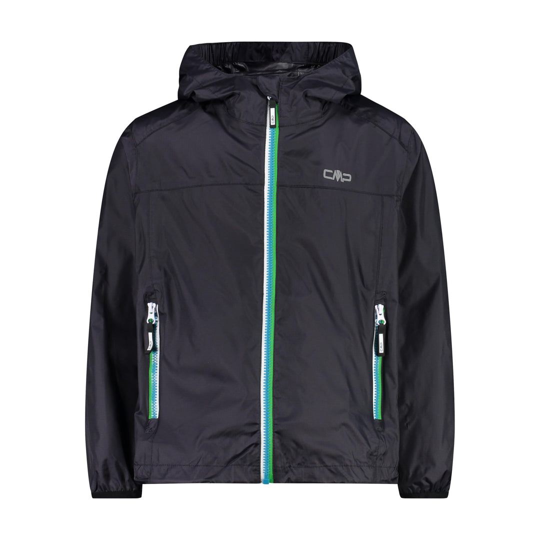 CMP, Kid Jacket Fix Hood, Boy 104 Anthrazit, 104 Anthrazit