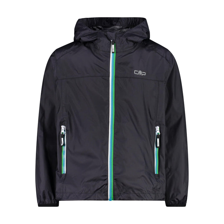 CMP, Kid Jacket Fix Hood, Boy 104 Anthrazit, 104 Anthrazit