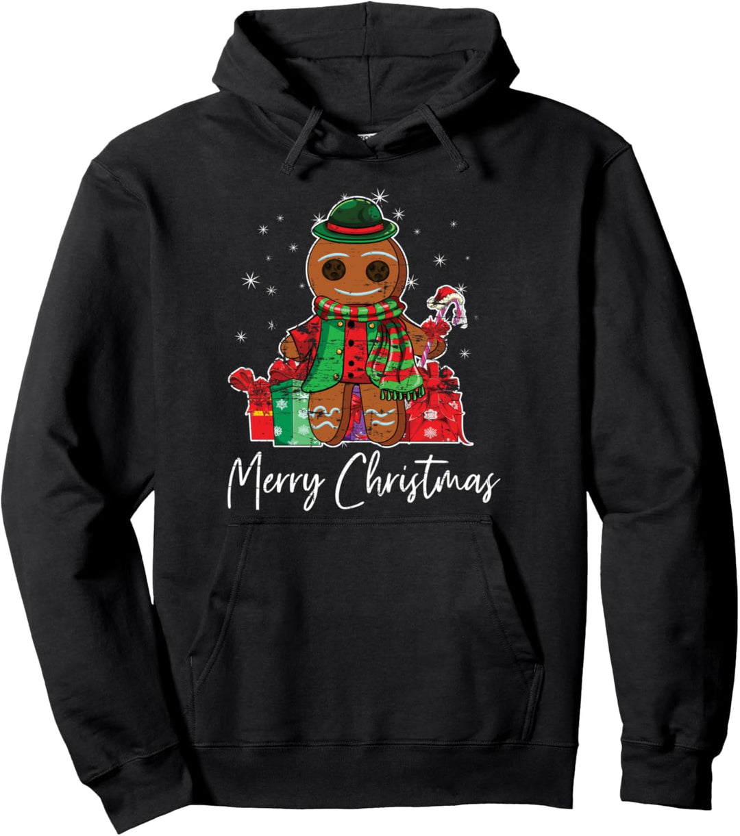Weihnachtsgeschenke Weihnachtsmann Lebkuchen Pullover Hoodie