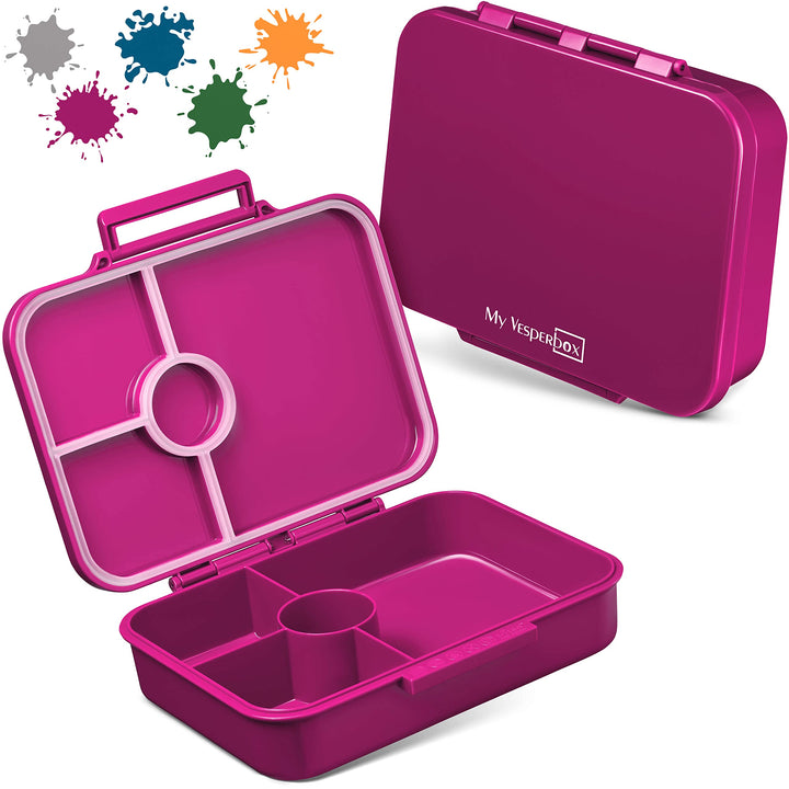 My Vesperbox – Bia - Bento Box Kinder - NEU - VERSTÄRKTE VERSCHLÜSSE - Auslaufsicher & BPA Frei - ex