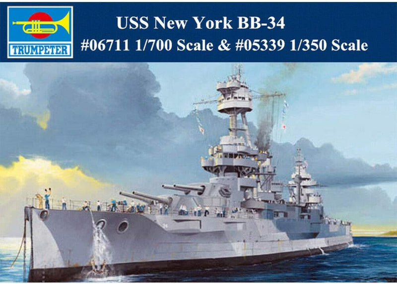 Trumpeter 1/700 BB-34 USS New York