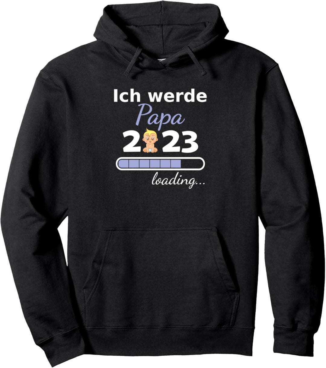 Ich werde Papa 2023 Pullover Hoodie