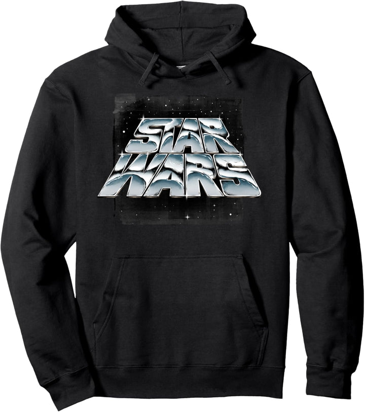 Star Wars Chrome Slant Logo Pullover Hoodie