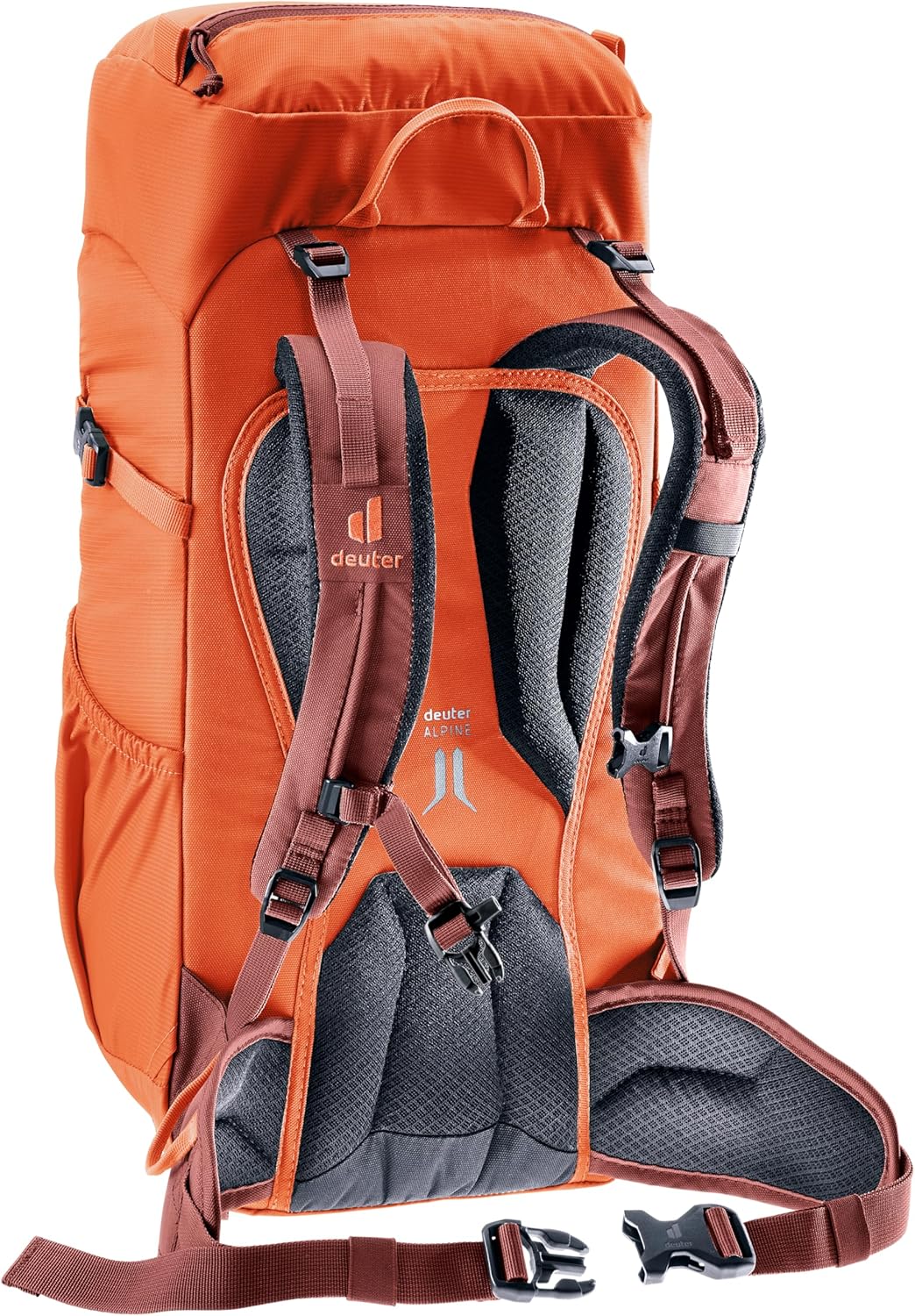 deuter Climber 22 Kinder Alpinrucksack (Modell 2024) 22 L Papaya-redwood, 22 L Papaya-redwood