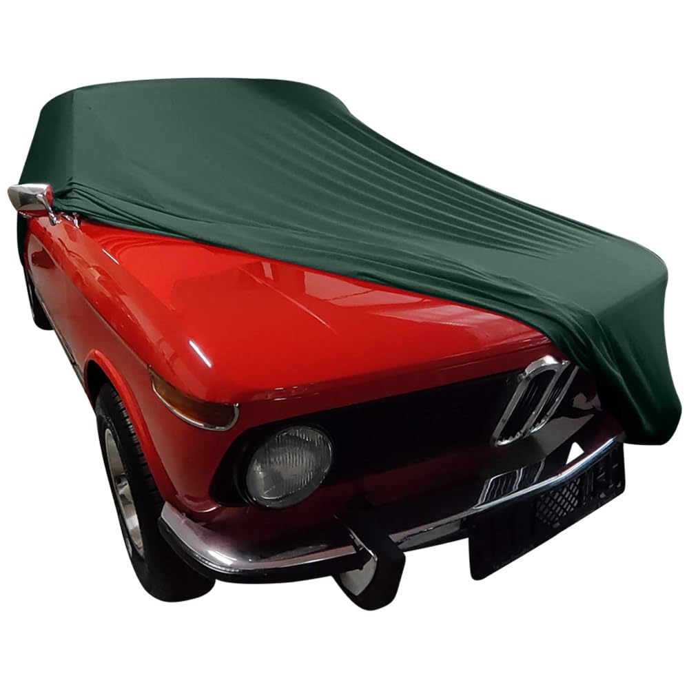 Indoor Autoabdeckung kompatibel mit BMW 1502 SUPER Soft Stretch