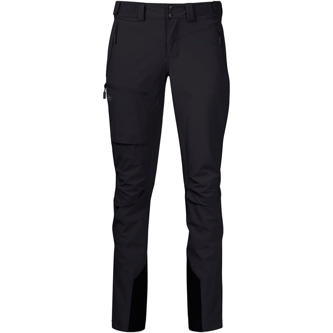 Bergans Breheimen Softshell W Pants XL Black / Solid Charcoal, XL Black / Solid Charcoal