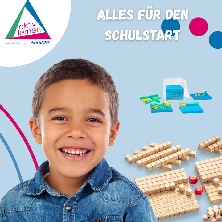 WISSNER® RE-Plastic Kubikmeterbausatz mit Einteilung – Schule