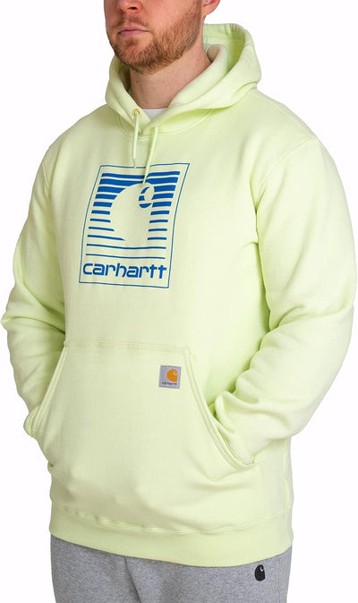 Carhartt K121 Midweight Hooded Sweatshirt XS Hauch Von Limette, XS Hauch Von Limette