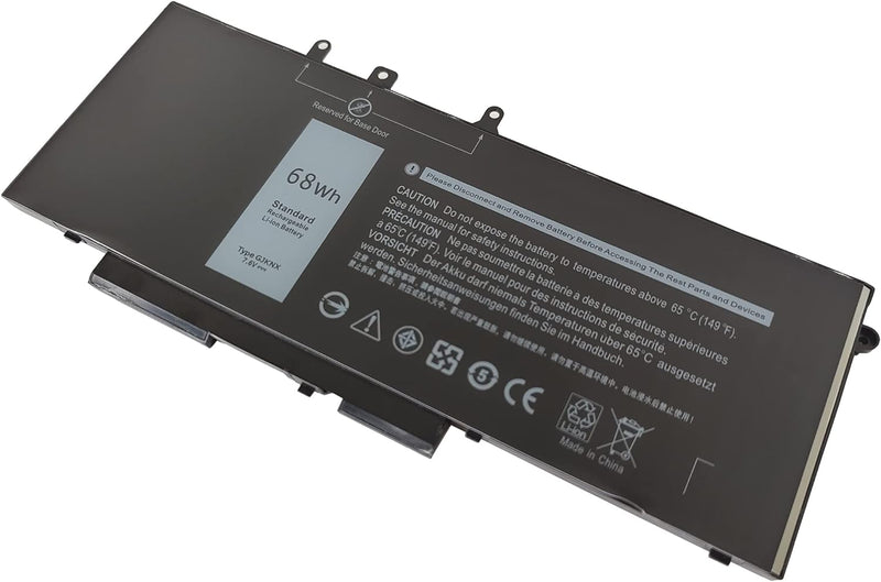 7.6V 68Wh GJKNX Laptop Akku für Dell Latitude 5480 5280 5590 5490 E5480 E5580 E5490 E5590, Precision