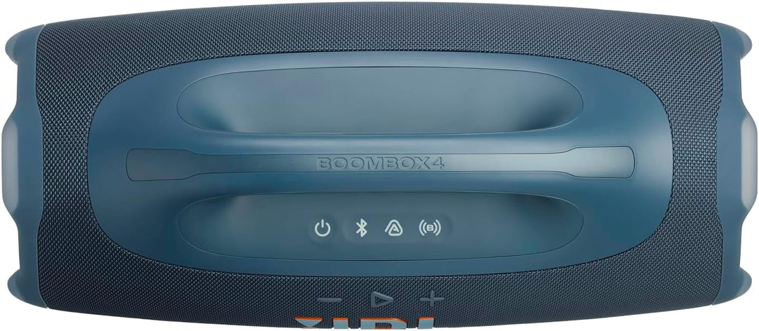JBL Boombox 4 Tragbarer Bluetooth Lautsprecher, JBL Pro Sound mit AI Sound Boost, IP68 Wasser- und S