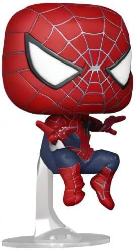 Funko Pop! Marvel: Spiderman No Way Home 2021 - Spider-Man - Leaping SM2 - Vinyl-Sammelfigur - Gesch