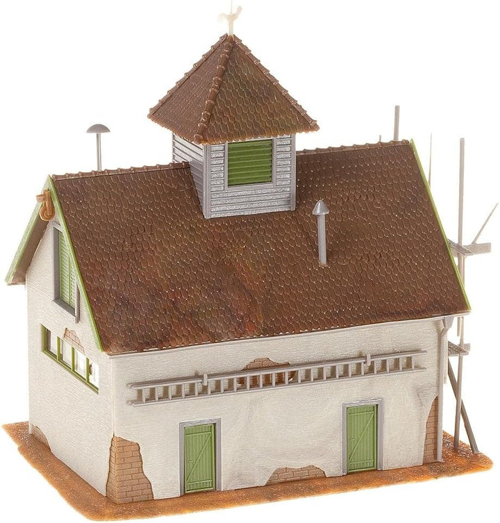 FALLER 130268 - Ländliches Feuerwehrhaus, 13.9 x 3.7 x 22.4 cm