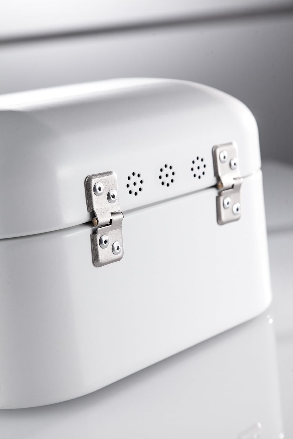 Wesco 235 101 Single Grandy Brotkasten pink 22 x 28 x 17cm (L/B/H), Stainless_Steel, 22 x 26.8 x 17c