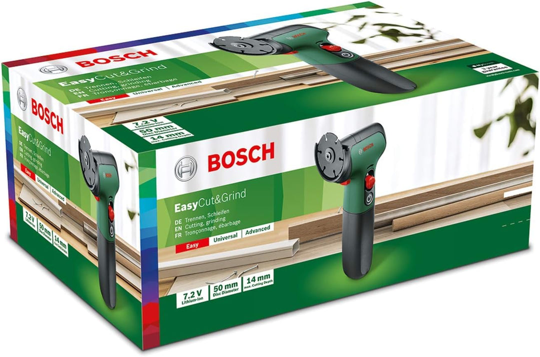 Bosch Akku-Trennschleifer EasyCut&Grind (2,0 Ah Akku, 7,2 Volt, im