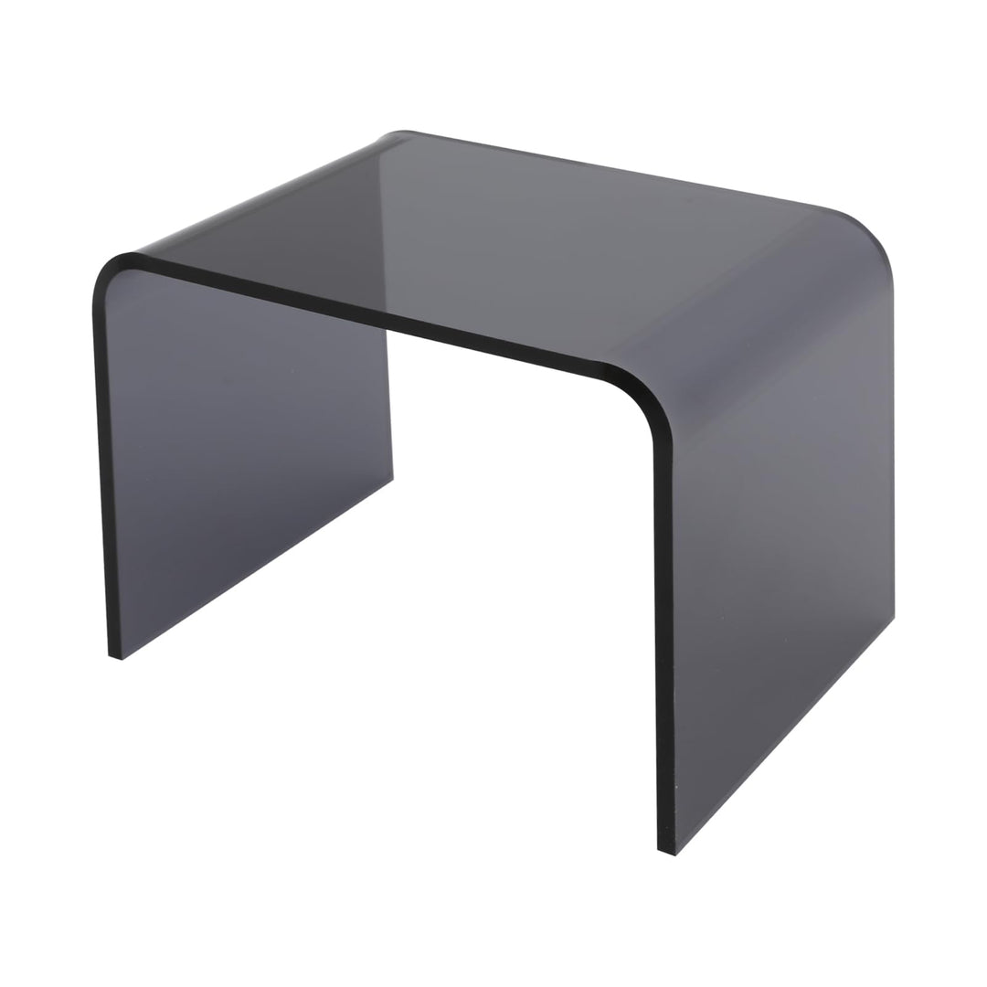 Tritthocker aus Acryl Duschhocker Badezimmer Stuhl Fusshocker Transparent Hocker für Kinder Erwachse