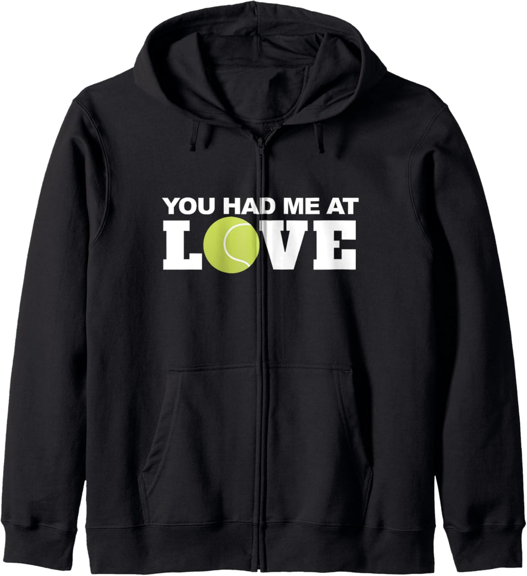 You had me at love Tennis Kapuzenjacke