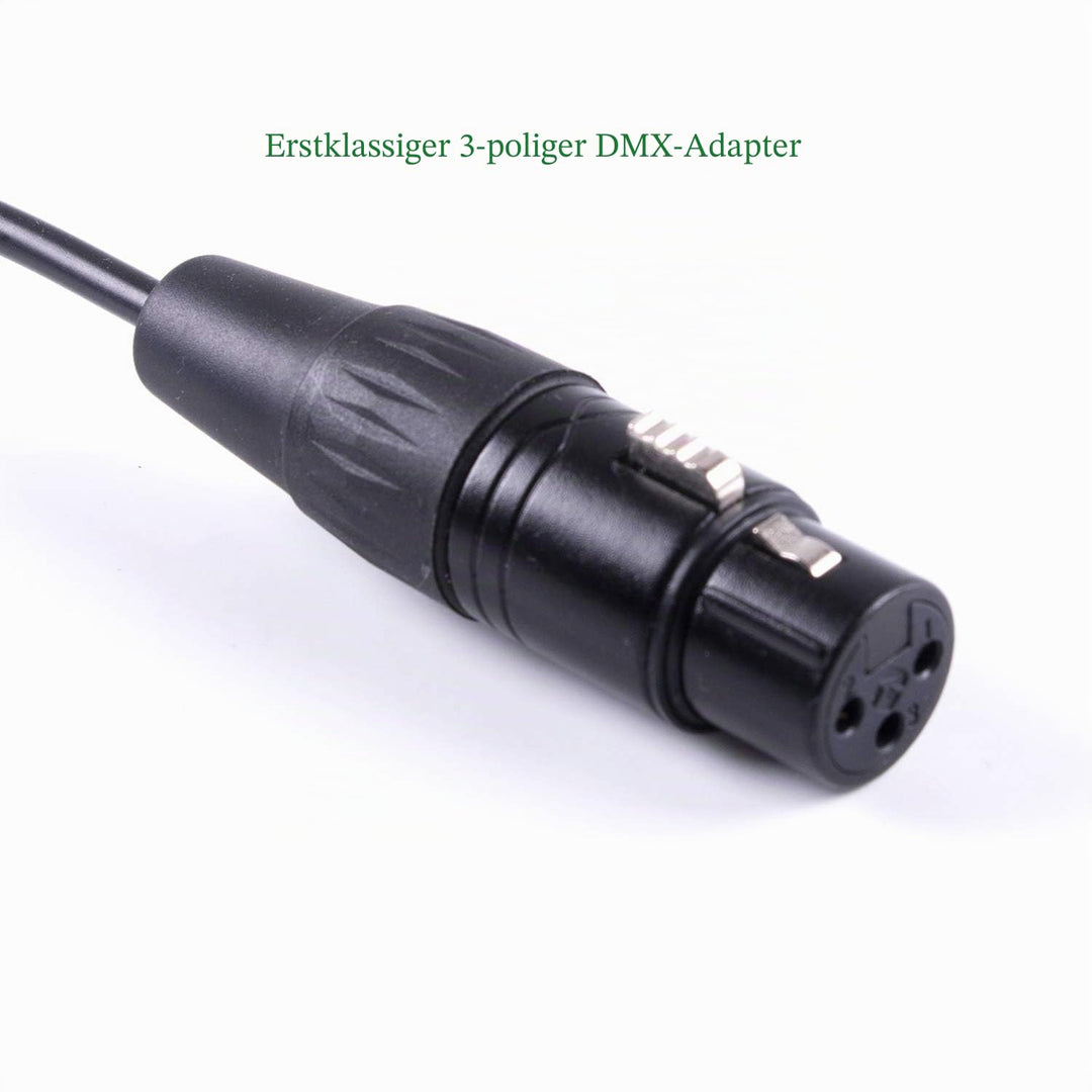 USB zu DMX Schnittstellenadapter RS485 Konverter seriell 3PIN XLR LED DMX512 Freestyler Software PC
