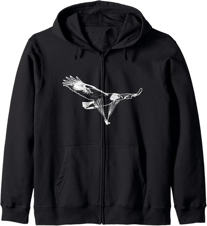 Paragliding Adler Paragleiter Kapuzenjacke