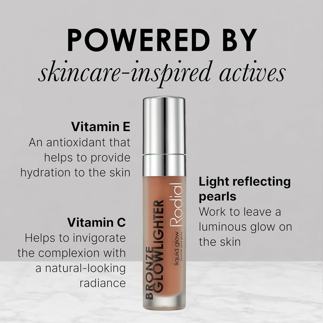 Rodial Bronze Glowlighter 6.1ml - Creme-Bronzer für sofortige Leuchtkraft der Haut, federleichte For