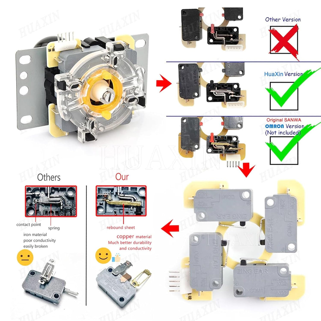 Arcade DIY Kit mit 9800 DX Special Version Arcade Board DIY KIT Bis zu 4 Spieler Unterstützung 3D Sp