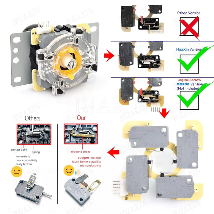 Arcade DIY Kit mit 9800 DX Special Version Arcade Board DIY KIT Bis zu 4 Spieler Unterstützung 3D Sp