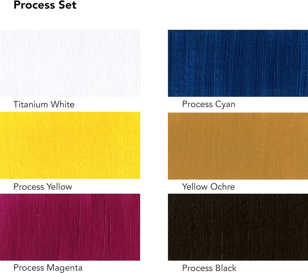 Daler Rowney System 3 Acryl Prozessset 6x59ml sortiert