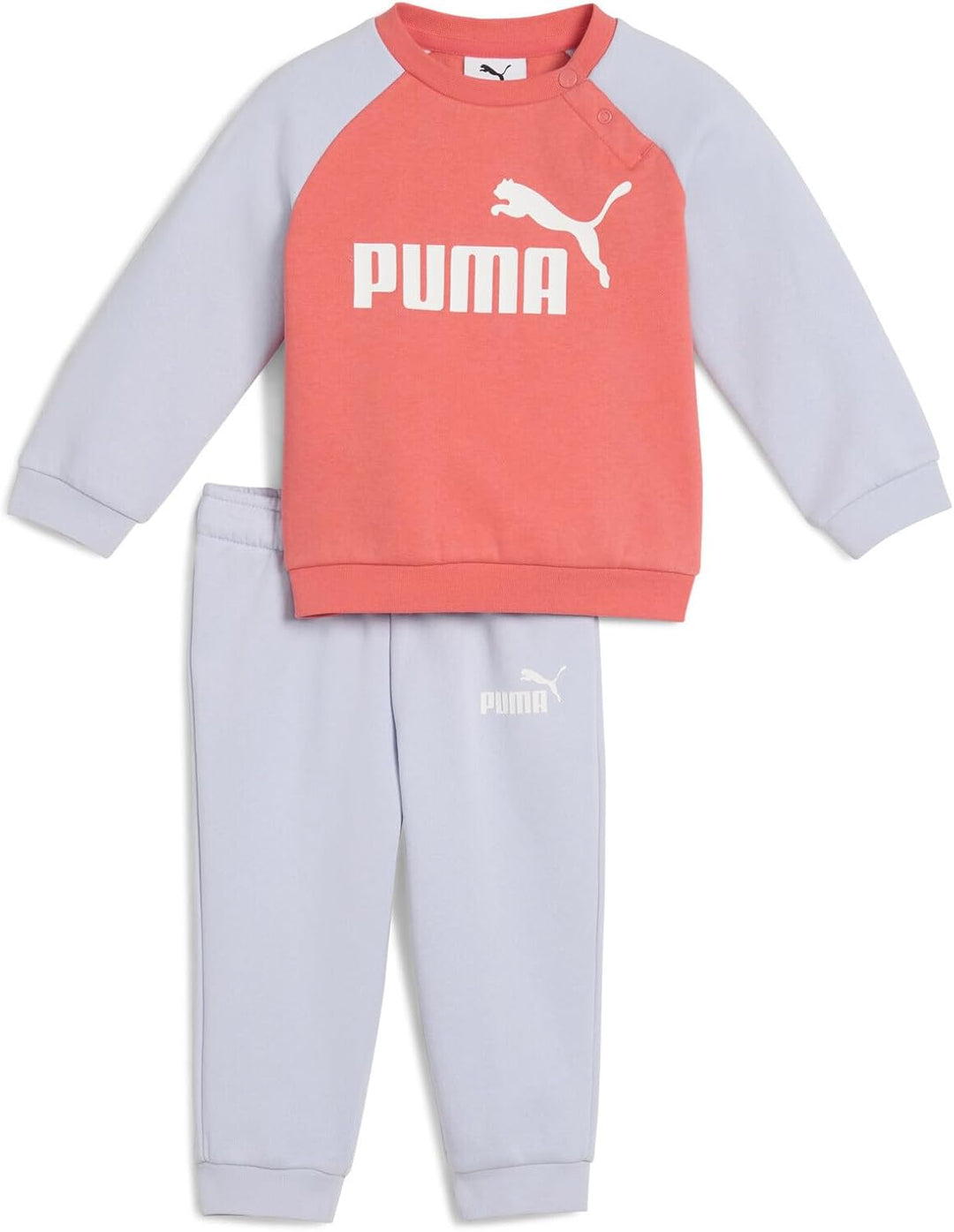 PUMA Unisex Baby Minicats Ess Raglan Crew Set Fl Inf Gestrickte Anzüge 62 Cool Weather, 62 Cool Weat