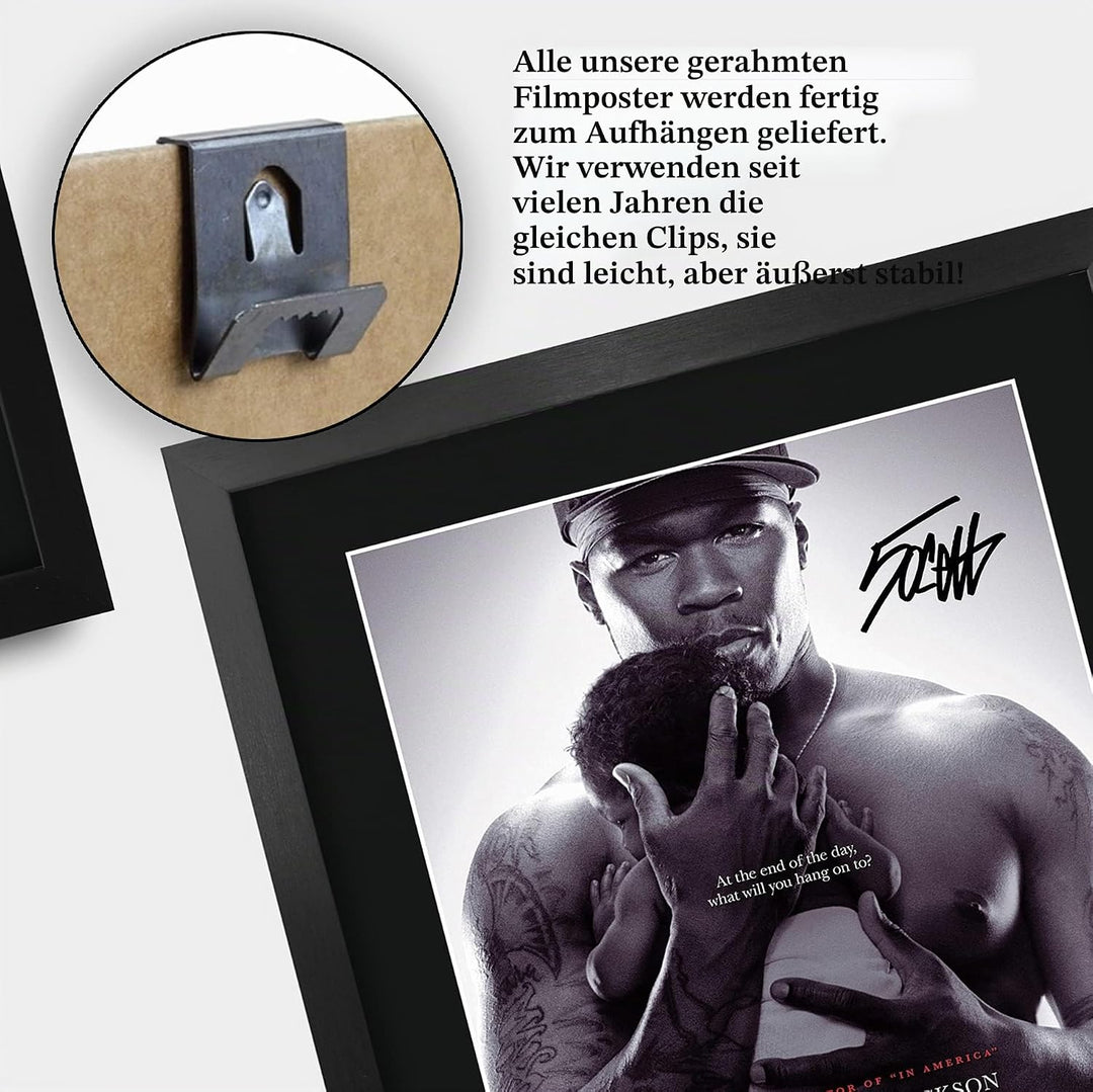 HWC Trading A3 FR Get Rich or Die Tryin Das Guss 50 Cent Geschenke Printed Poster Autogramme Bild fü