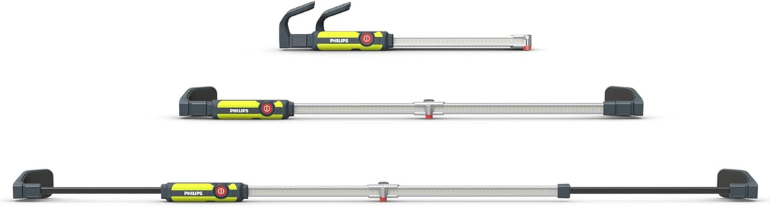 Philips Xperion 6100 Bonnet LED-Motorraumleuchte, Hybridfunktion mit Akku- oder Kabelbetrieb, auszie