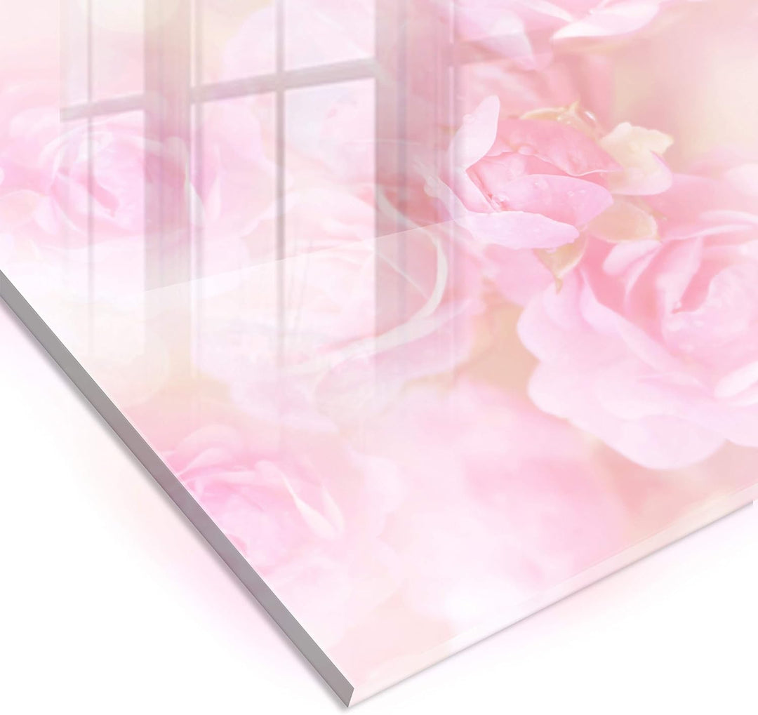 murando Spritzschutz Glas für Küche 80x80 cm Küchenrückwand Küchenspritzschutz Fliesenschutz Glasbil
