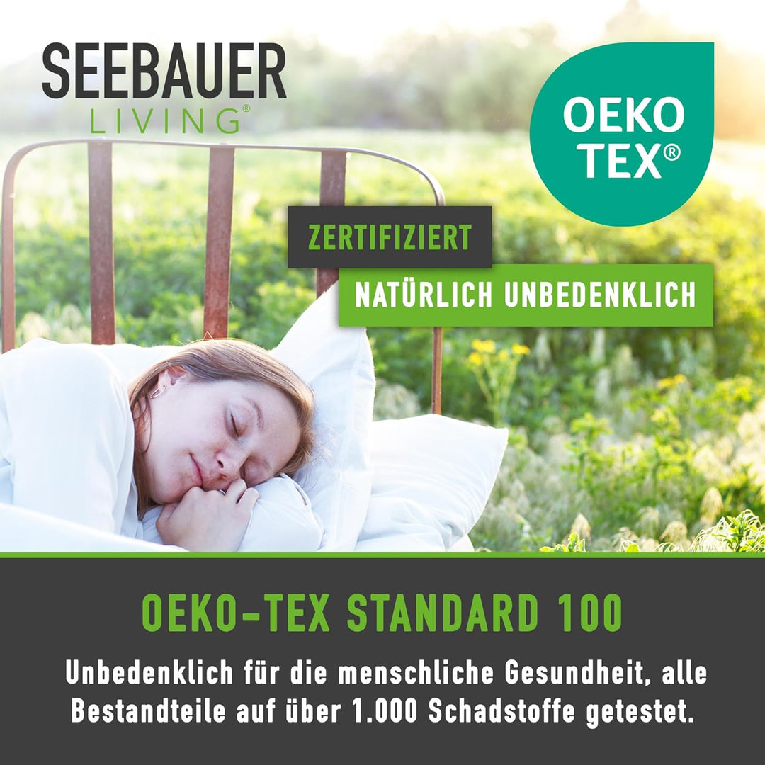 SEEBAUER Living Matratzenschoner Filzschoner für Lattenrost (80 x 220 cm) Matratzenunterlage Antirut