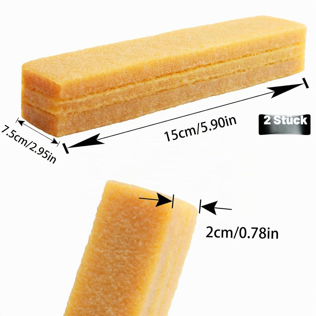 3 Stück Schleifband Reinigungsblock 200x40x35mm Griptape Skateboard Reiniger Schleifpapier Reiniger
