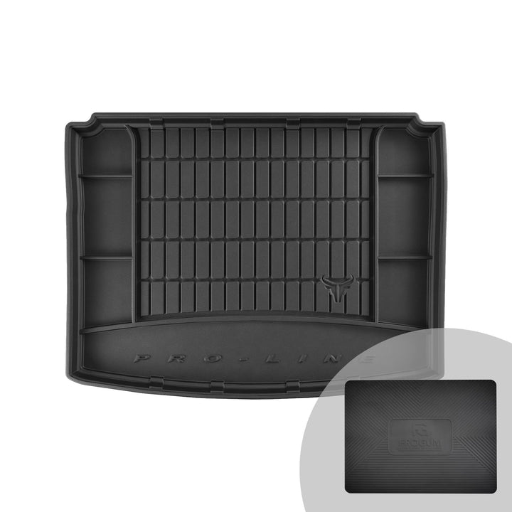 FROGUM ProLine 3D Gummimatte Exklusive Auto Kofferraummatte Kofferraumwanne für FIAT Croma 2005-2011