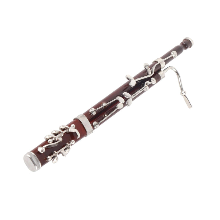17cm Miniatur Fagott Modell Mini Musikinstrument Dekor Puppenhaus Modell Home Decoration Geschenk