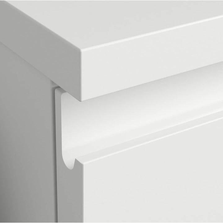 Ikea MALM – Kommode mit 2 Schubladen, Weiss – 40 x 55 cm 1 Weiss, 1 Weiss