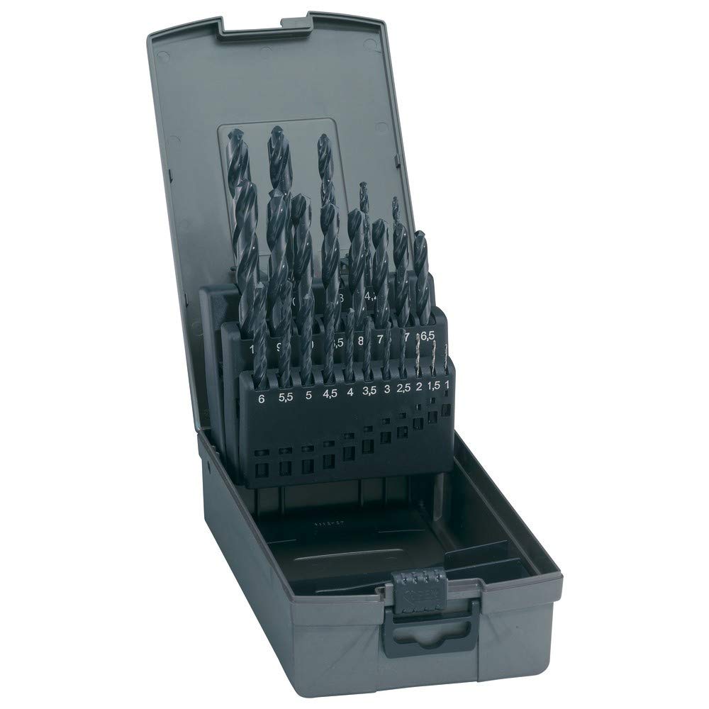 Gühring Spiralbohrer-Set DIN338 HSS geschliffen Typ N 1-5,9mm