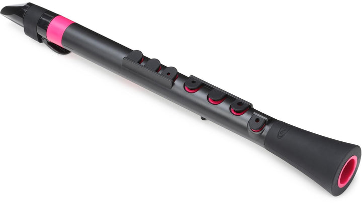 Nuvo Nubo N430DBPK, Kunststoff-Blasinstrument, komplett wasserdicht, DooD, Schwarz/Rosa, Schwarz